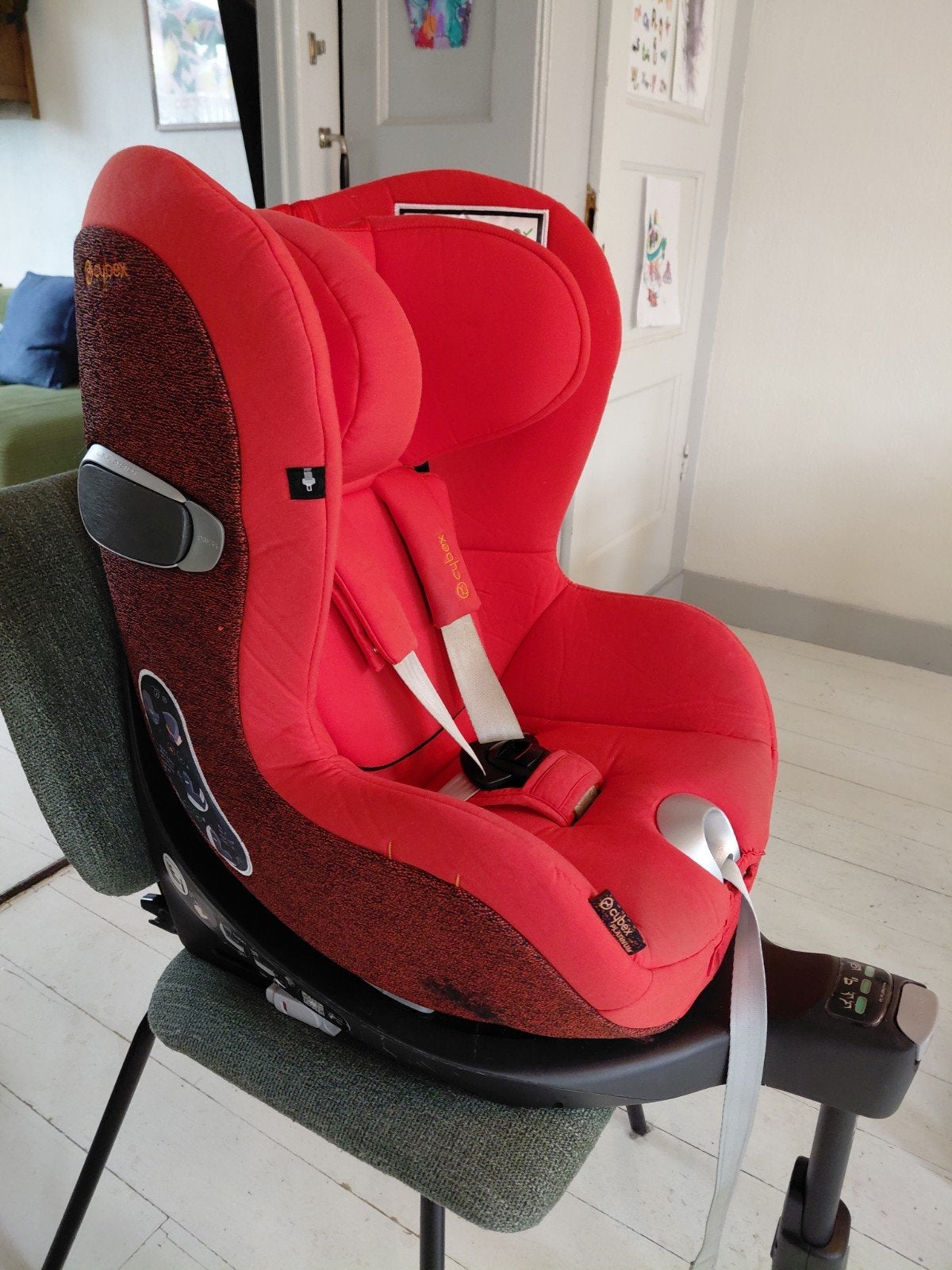 CYBEX Sirona Z i-size autostoel met isofix base, Kinderen en Baby's, Autostoeltjes, Gebruikt, 0 t/m 18 kg, Isofix, Slaapstand