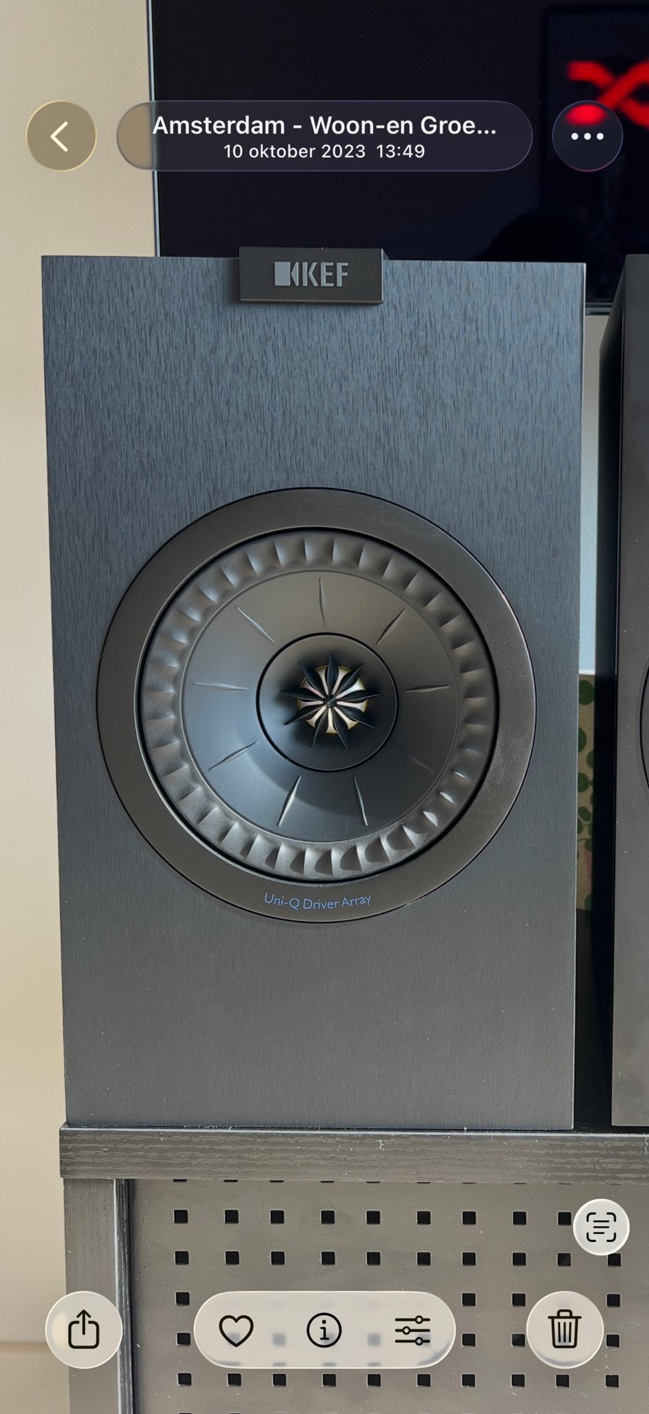 KEF Q150 Boekenplank Luidsprekers - Zwart, Ophalen, Zo goed als nieuw, 60 tot 120 watt, Basreflex