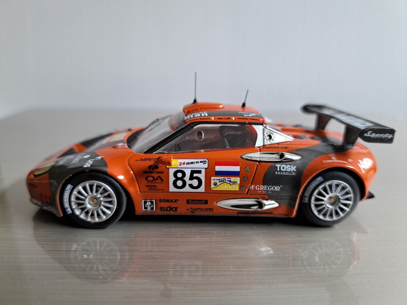 Spyker C8 Spyder GT2 R, Le Mans 2007, 1:43, nieuw, Hobby en Vrije tijd, Ophalen of Verzenden, Nieuw, Auto, Overige merken