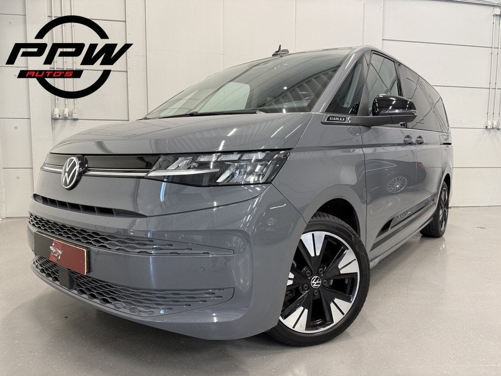 Volkswagen Multivan 1.4 eHybrid L2 BULLI EDITION 7p. PURE-GR, Auto's, Volkswagen, Stof, Gebruikt, Zwart, Met garantie (alle)