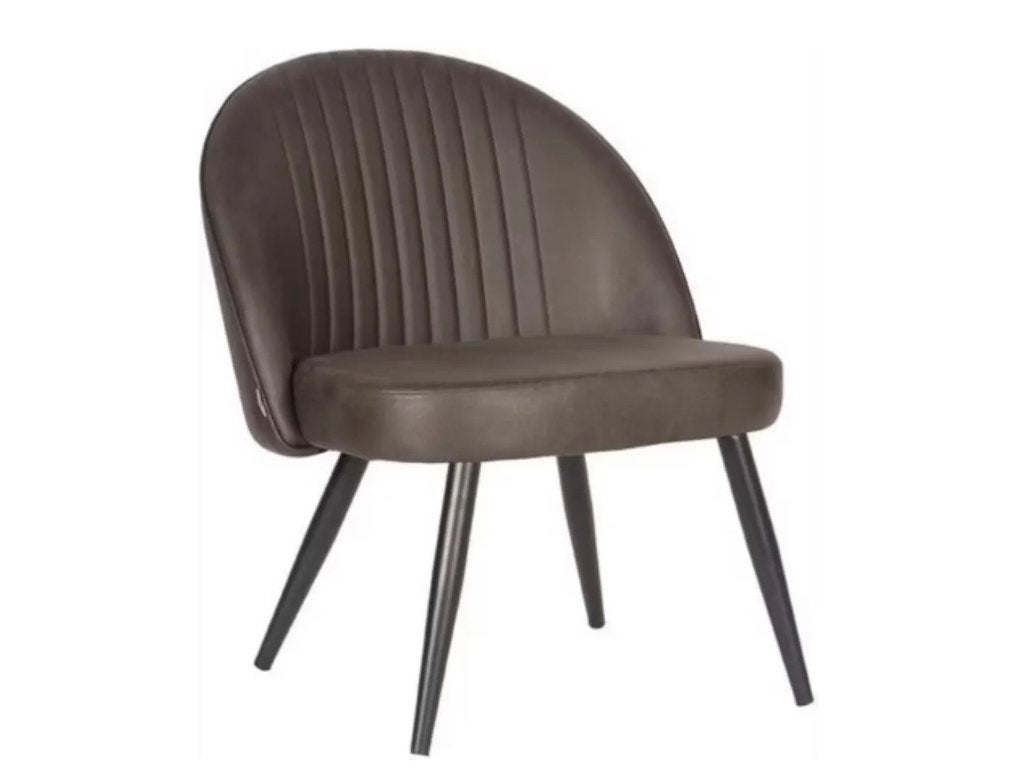 Nieuwe stoelen set antraciet 4 stuks van €720 voor €225, Huis en Inrichting, Ophalen, Leer, Nieuw, Vier