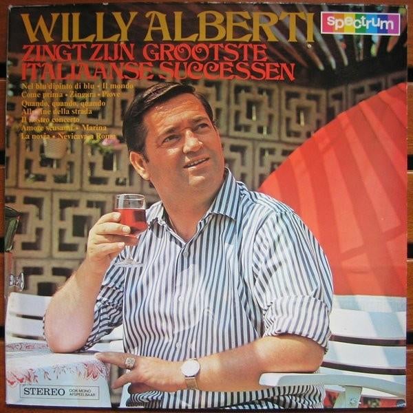 Willy Alberti Zingt Zijn Grootste Italiaanse Successen LP, Cd's en Dvd's, Vinyl | Nederlandstalig, Ophalen of Verzenden, Zo goed als nieuw