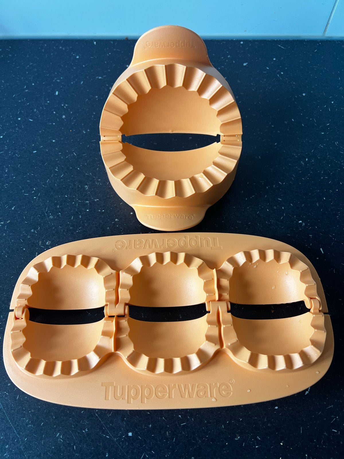 Tupperware appelflap  Maker -, Ophalen, Overige typen, Oranje, Zo goed als nieuw