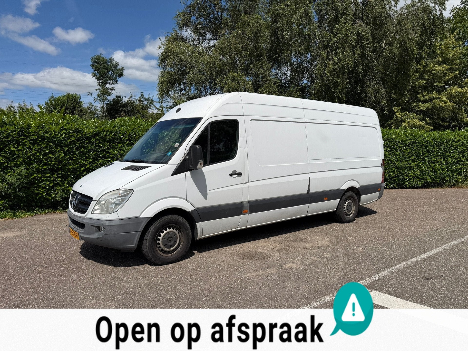 Mercedes-Benz Sprinter 516 2.2 CDI 432 EHD LANG HOOG, Euro 5, Achterwielaandrijving, Gebruikt, Zwart