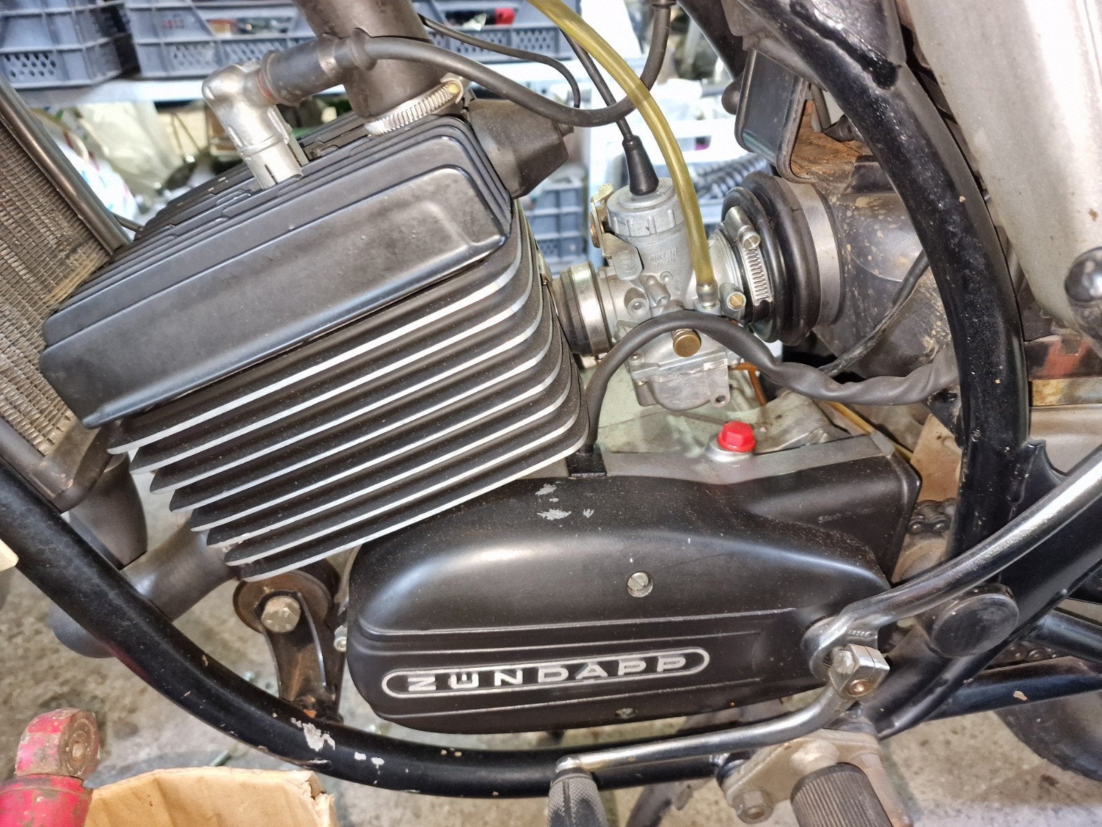Zündapp KS125 motorblok in goed staat (Zwitsers Motorblok)., Fietsen en Brommers, Ophalen of Verzenden, Blok