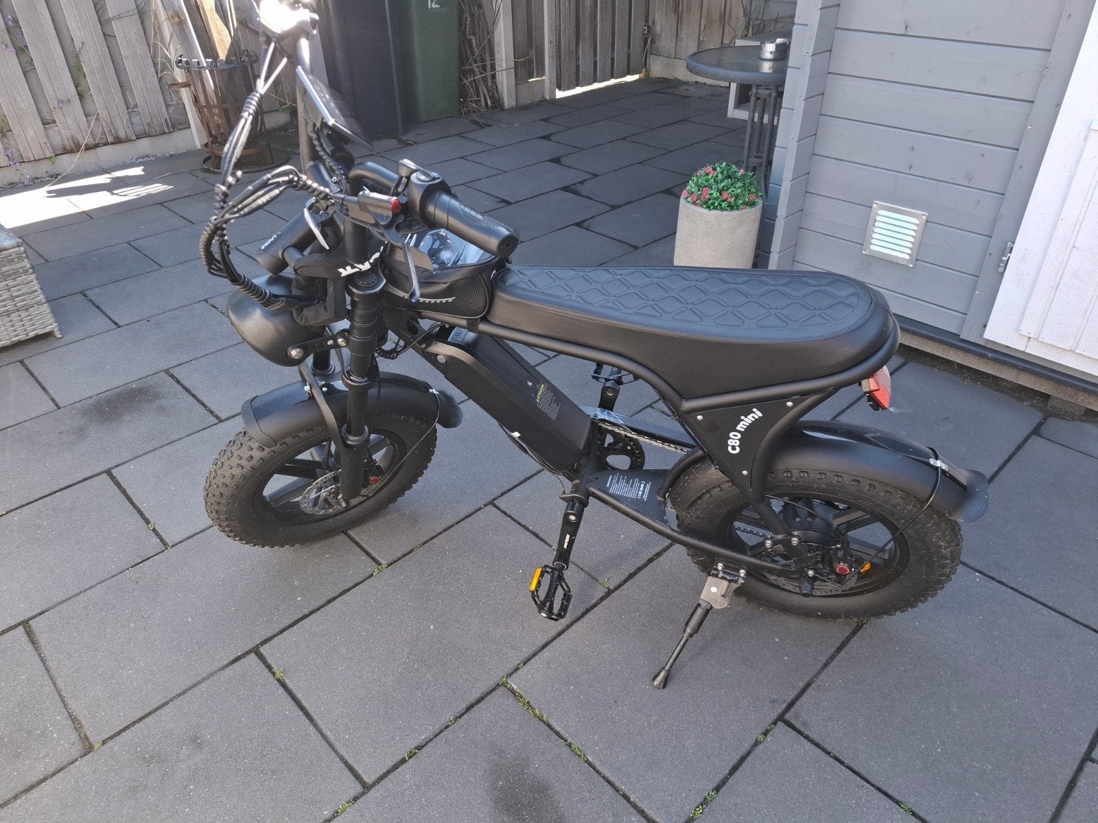 C80 Mini E-bike fatbike - Zo goed als nieuw, Zo goed als nieuw, Minder dan 47 cm, 30 tot 50 km per accu, Ophalen
