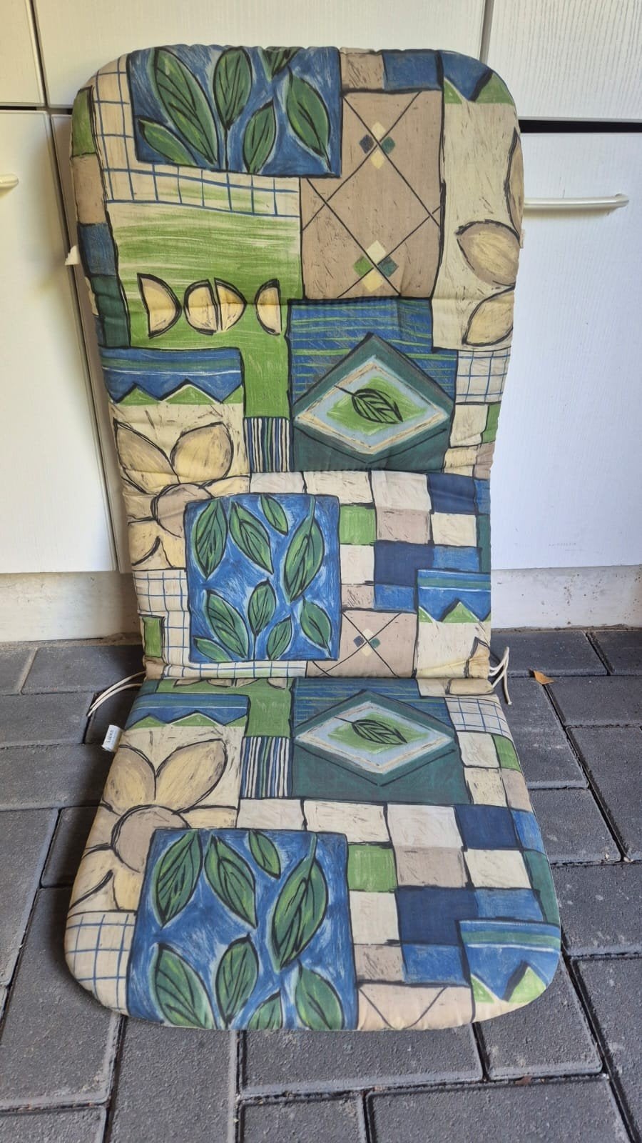 4x kussens, Tuin en Terras, Tuinmeubel-accessoires, Ophalen, Zo goed als nieuw