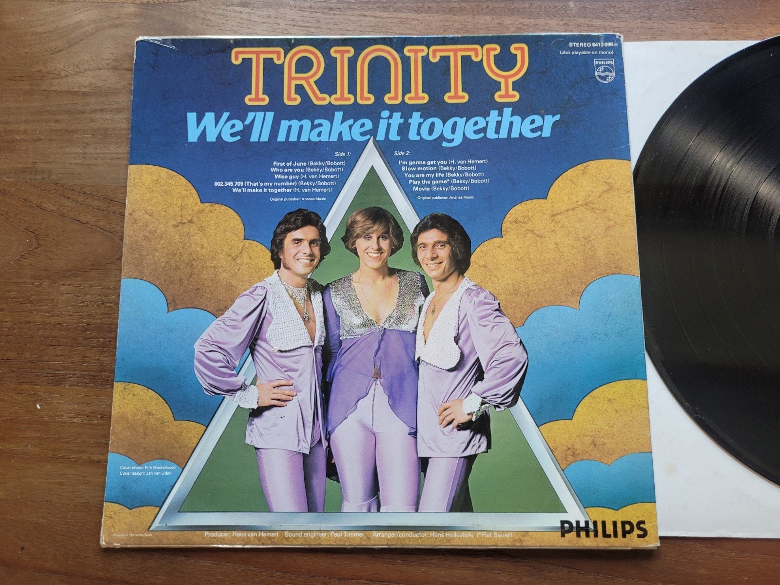 LP Trinity - Trinity uit 1976, Ophalen of Verzenden, 1970 - 1979, Gebruikt, 12 inch