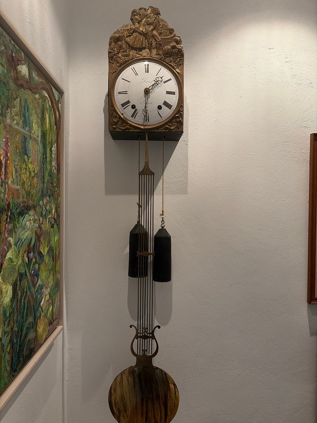 Antieke Klok - Niet Werkend - Decoratief Stuk, Antiek en Kunst, Antiek | Klokken, Ophalen