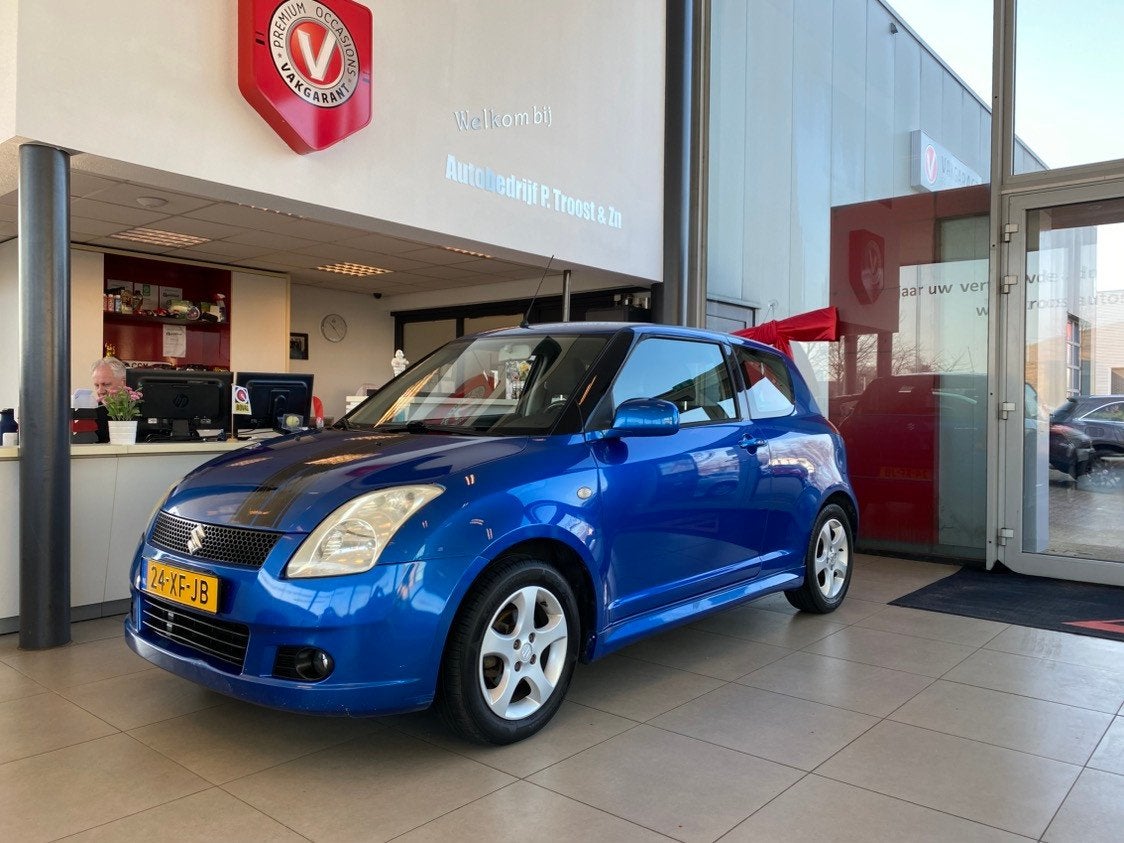 Suzuki Swift 1.3 Exclusive,Airco,Elektrischpakket,Stuurbekra, Auto's, Stof, Gebruikt, Swift, Origineel Nederlands