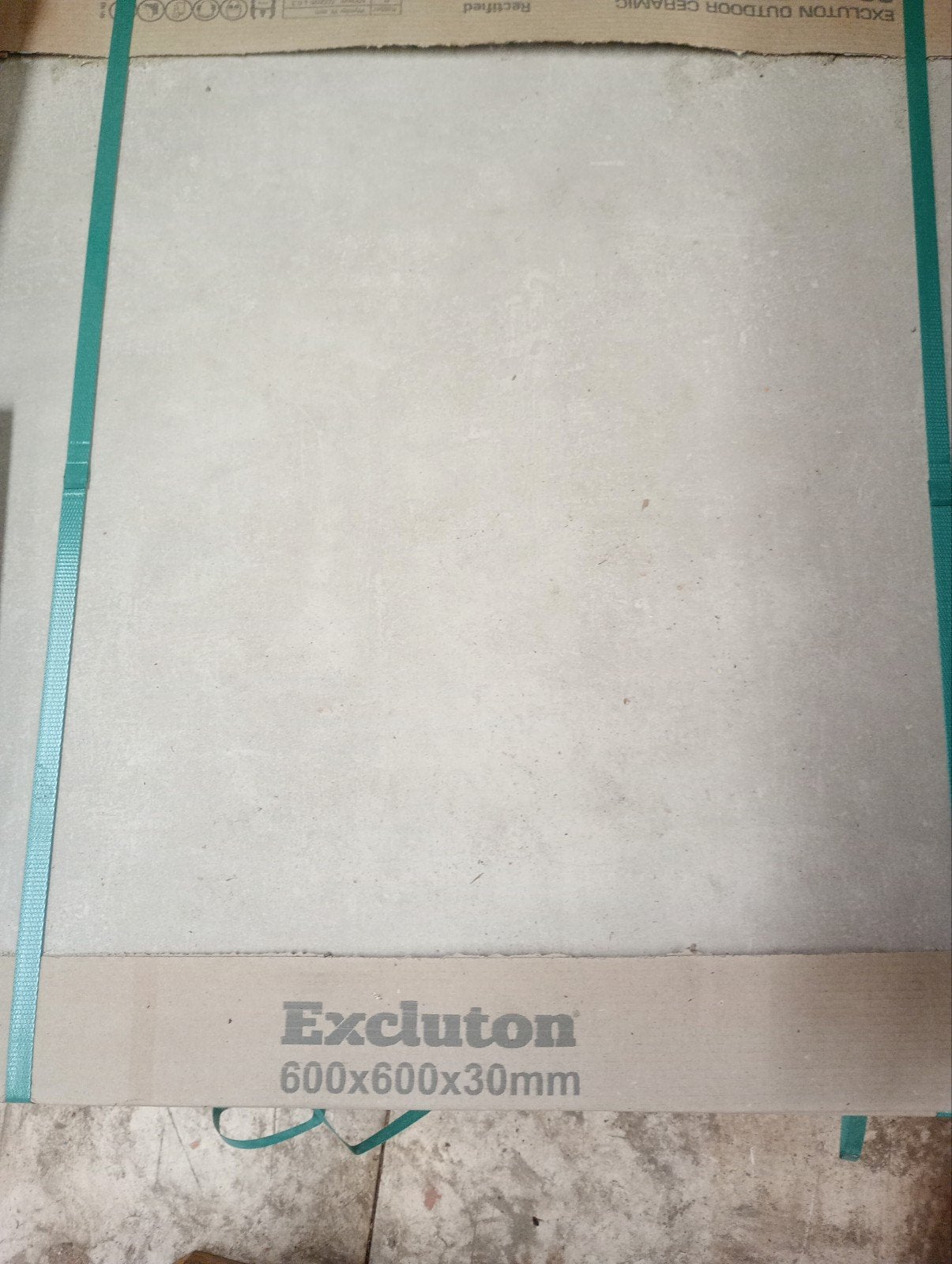 Mooie keramische tegels 60x60x3 - 6.84 m², Ophalen, 60 cm of meer, 10 m² of meer, Vloertegels