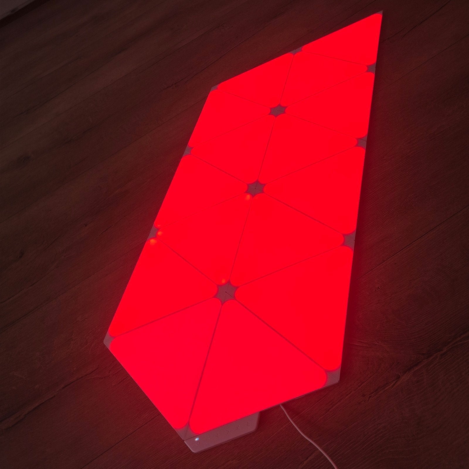 Nanoleaf lichtpanelen - 15 stuks, Overige merken, Gebruikt, Kunststof, Meerkleurig