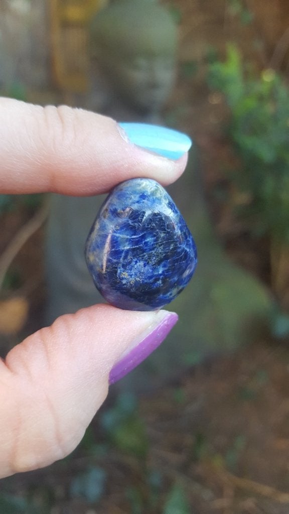lapis lazuli, zeer goede kwaliteit, 70 stuks v 2 á 2.5 cm, Ophalen of Verzenden
