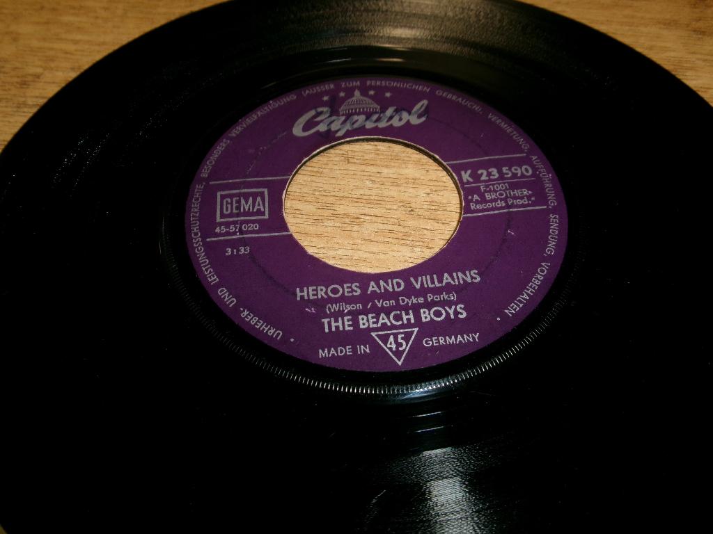 BEACH BOYS / Heroes and villains / Duitse persing / ZG, Ophalen of Verzenden, Gebruikt, Pop
