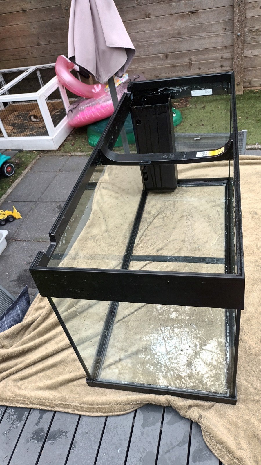 Glazen hok 101x41x51, Ophalen, Hok, Hamster, Minder dan 60 cm