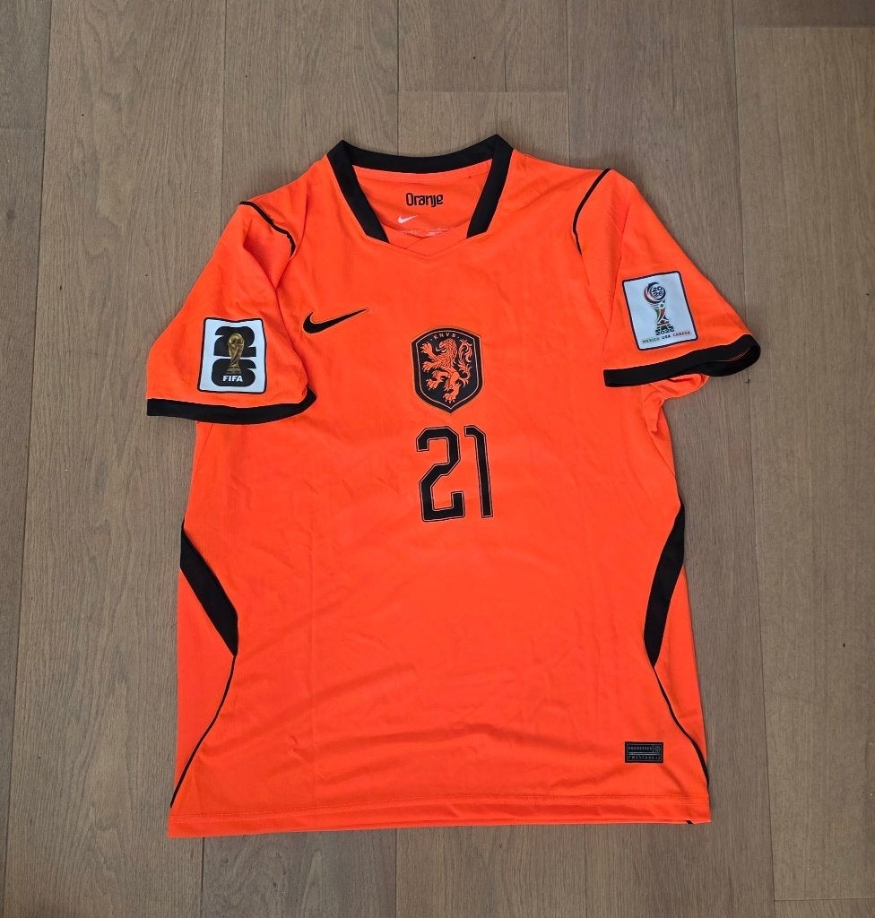 Frenkie de Jong WK 2026 Nederlands elftal shirt XL Barca, Sport en Fitness, Voetbal, Maat XL, Verzenden, Nieuw, Shirt