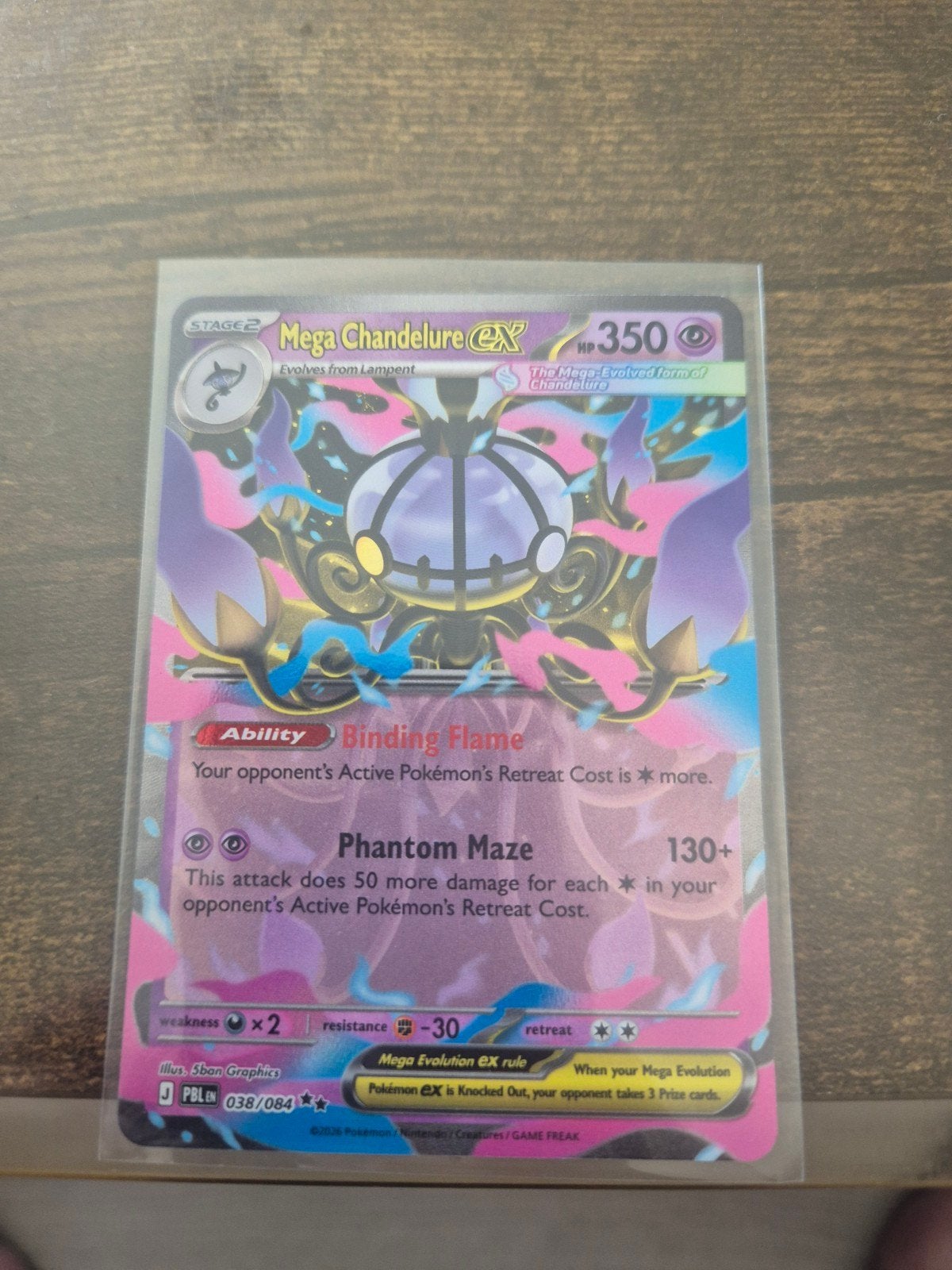 mega chandelure ex 038/084, Ophalen of Verzenden, Nieuw