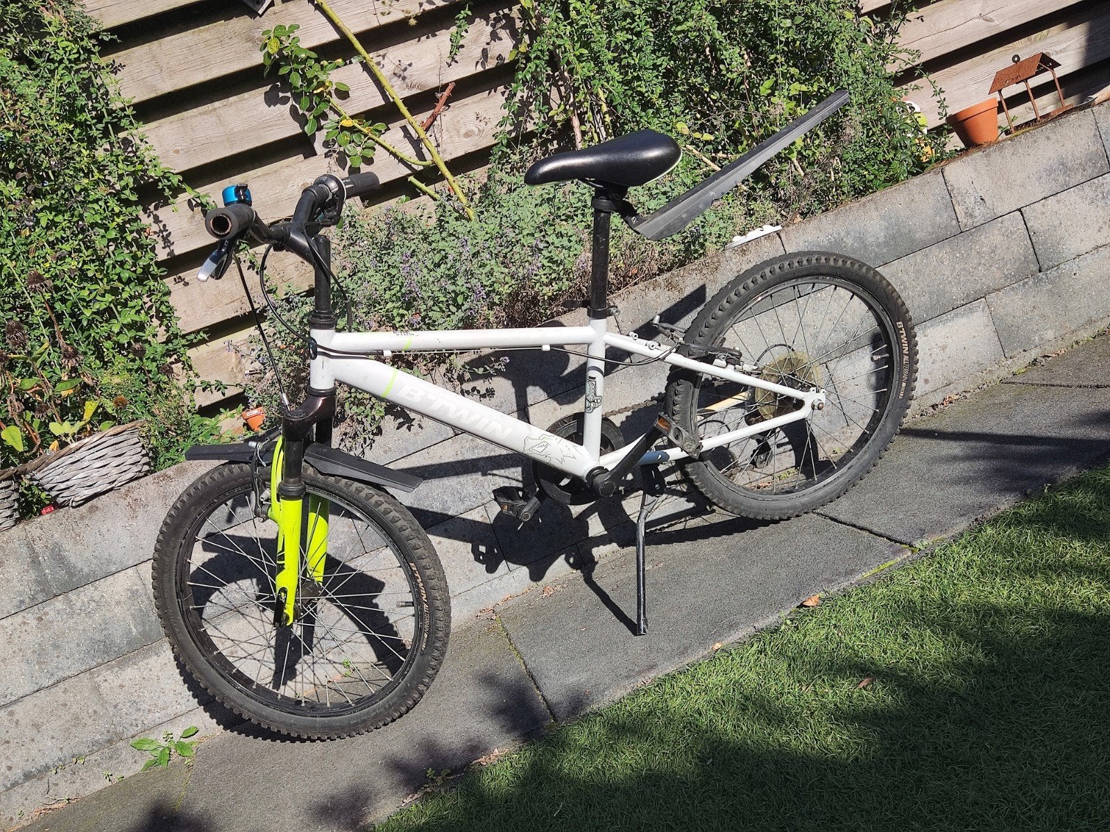 Btwin Racing 500 20 inch kinderfiets, Ophalen, 20 inch of meer, Gebruikt, Velgrem