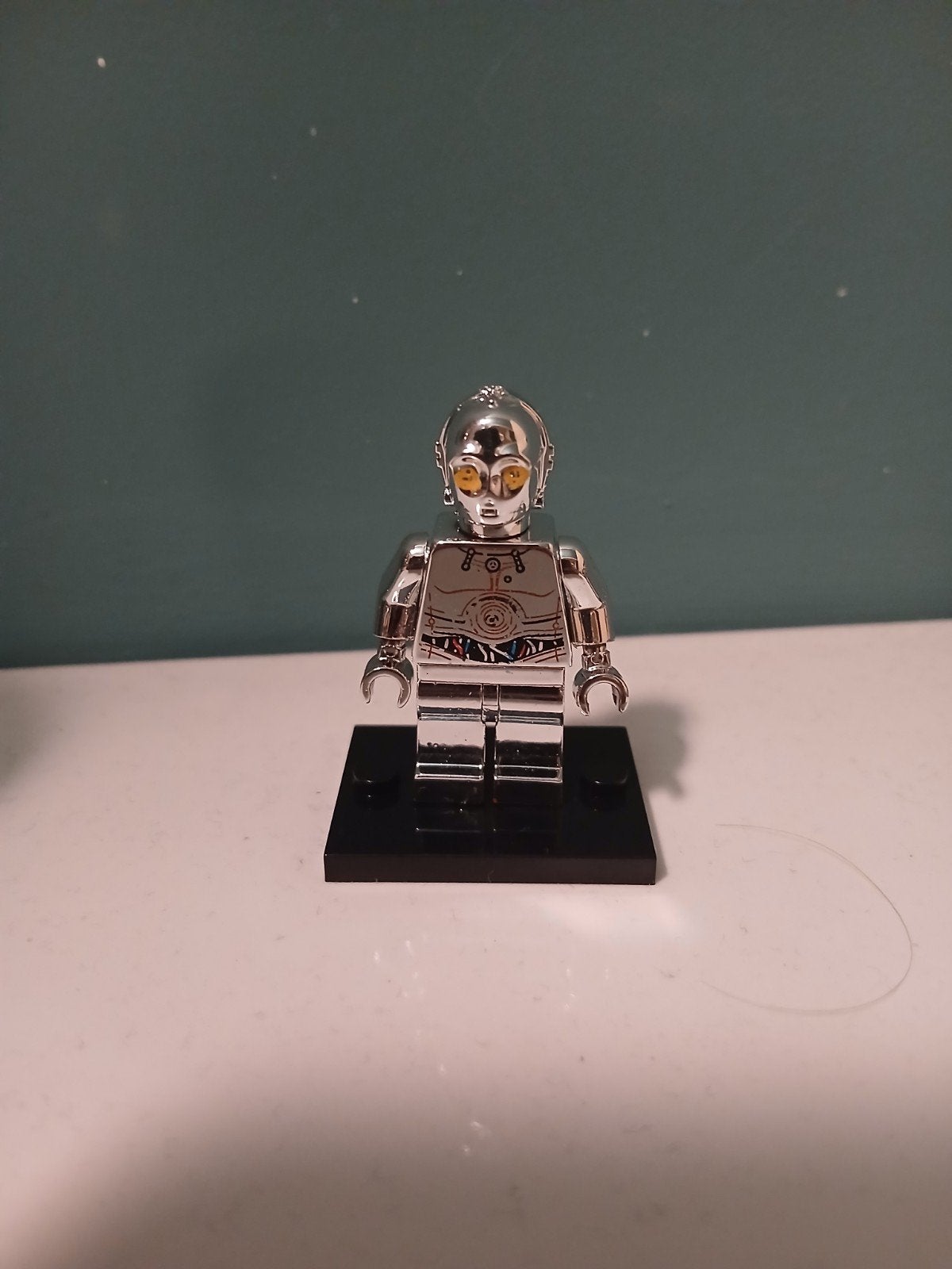 Lego c-3po zilver (TC-14), Verzenden, Zo goed als nieuw