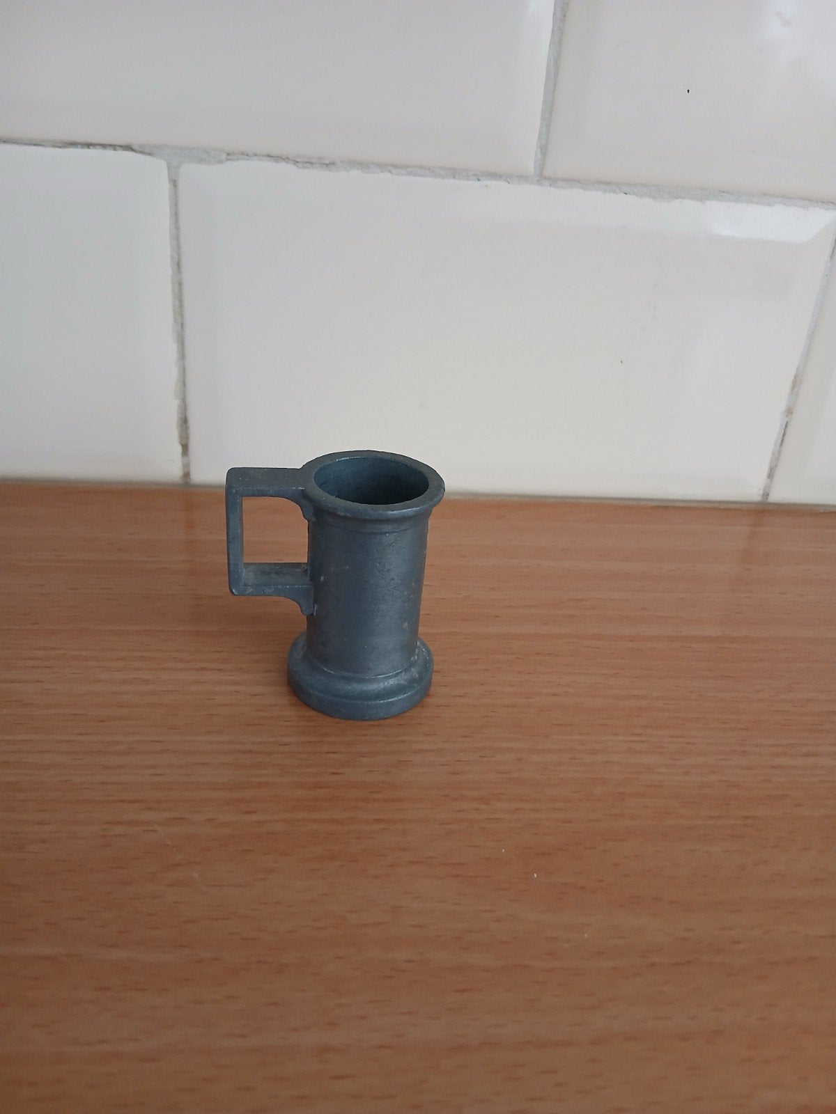 Miniatuur tinnen bierpul - DELIRATO 95%, Ophalen of Verzenden