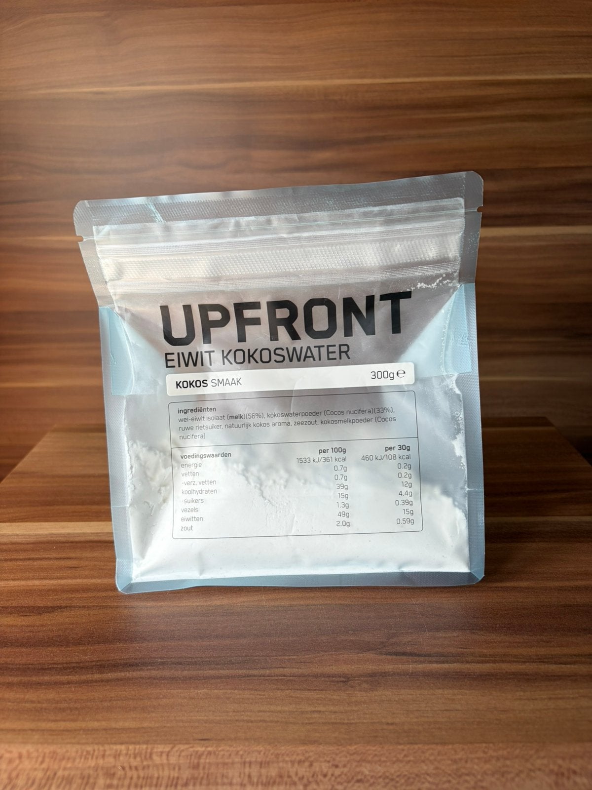 Upfront Eiwit Kokoswater Zak (300 gram), Ophalen, Nieuw, Poeder of Drank