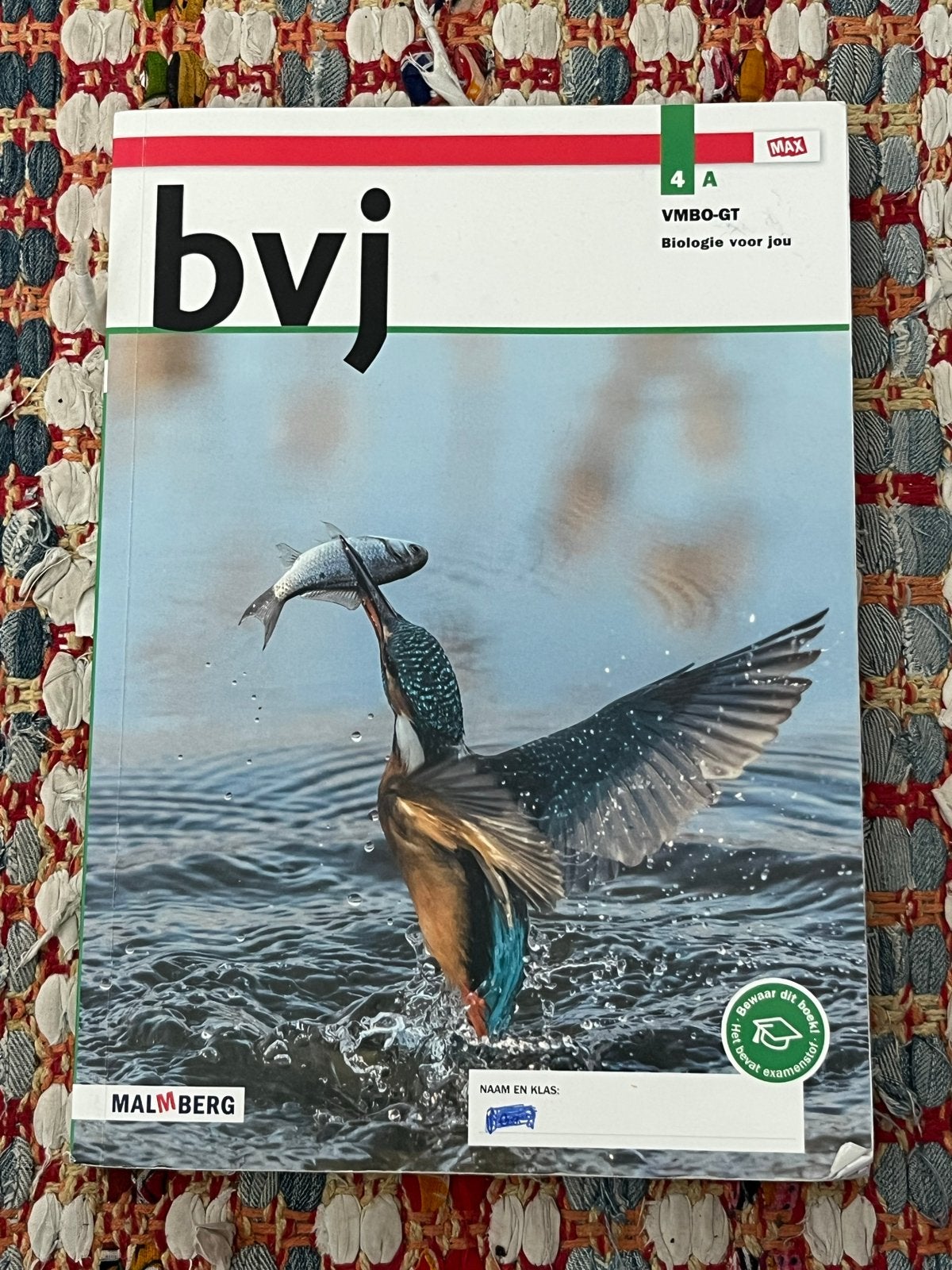 Biologie voor jou 4 VMBO-GT Malmberg, Ophalen of Verzenden, Gelezen, VMBO, Biologie
