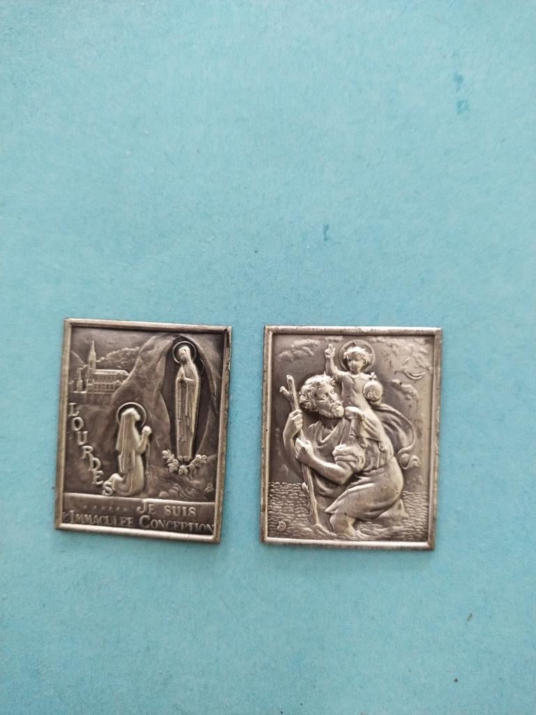 Antik beelden 2 x, Ophalen of Verzenden