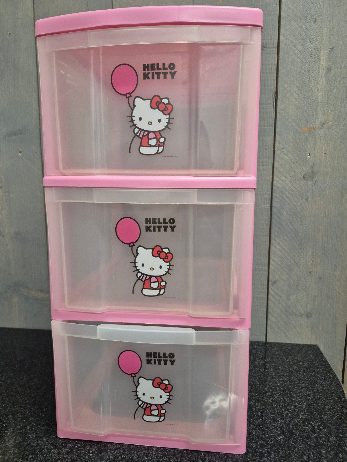 Hello Kitty Kastje - Hard Plastic - 62x30x38 cm, Gebruikt, Minder dan 50 cm, Ophalen, Minder dan 90 cm