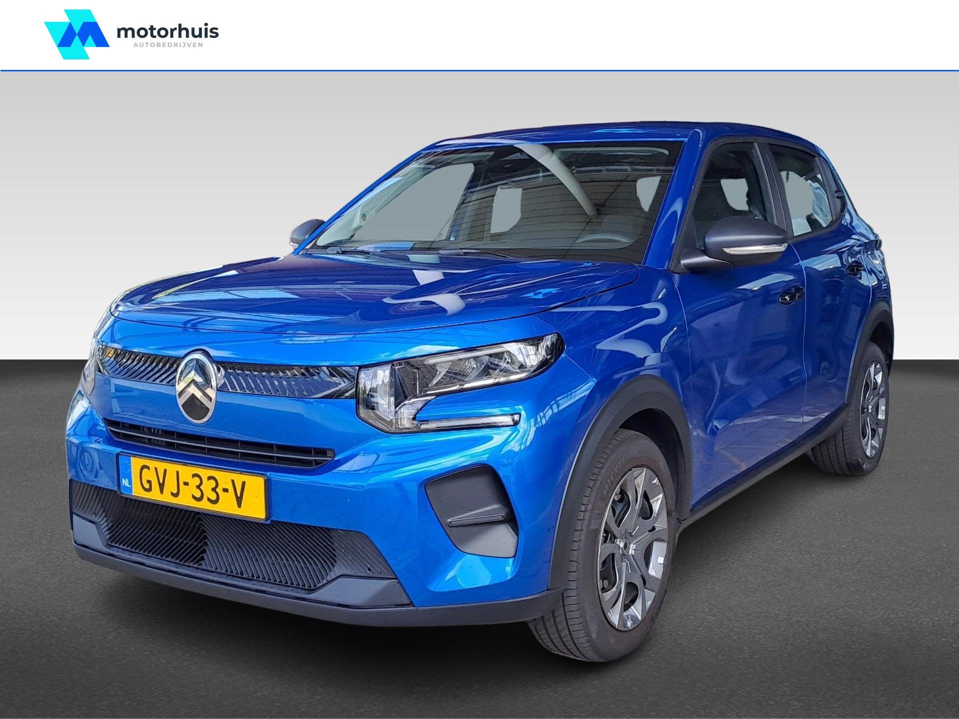 Citroën C3 1.2 Turbo 100pk You, Rijdende DEMO Proefrit Op A, Voorwielaandrijving, 1199 cc, Blauw, Parkeersensor
