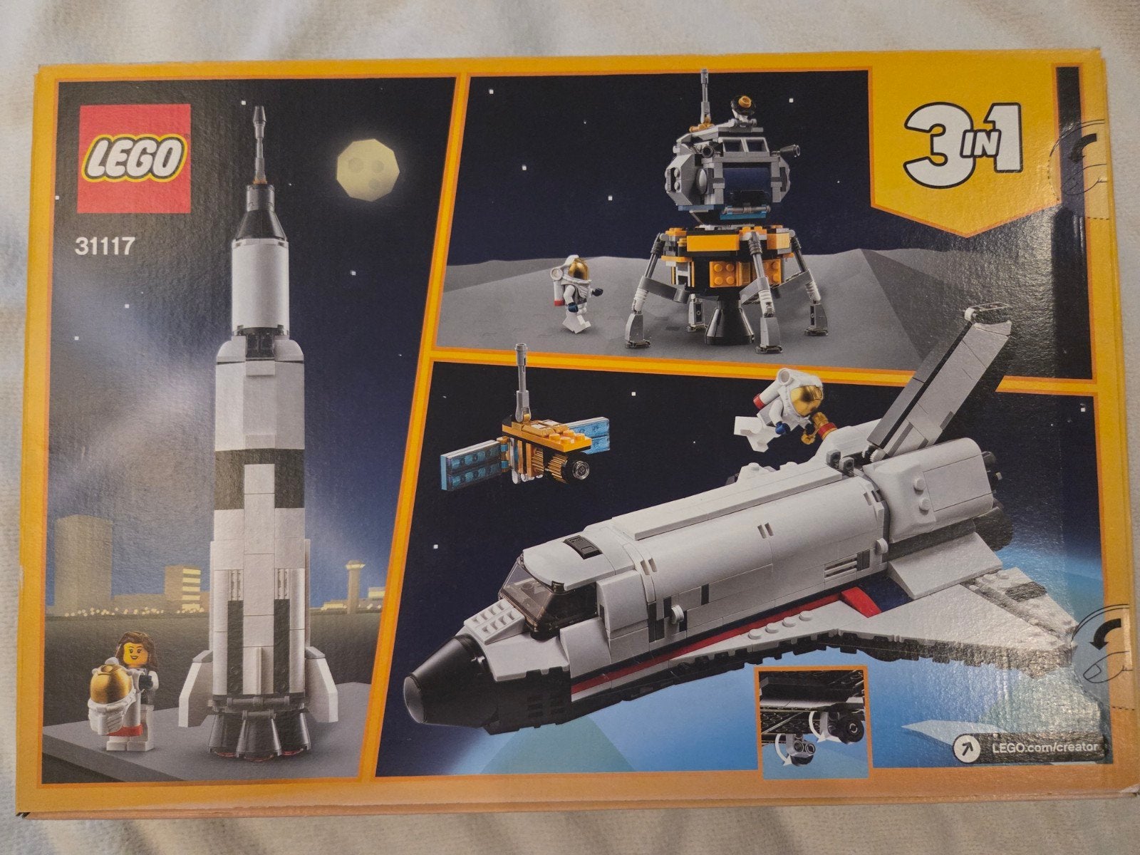Lego Creator 31117 Ruimte Shuttle Avontuur - Compleet, Compleet, Gebruikt, Lego, Ophalen of Verzenden