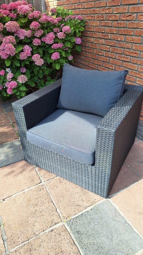 grote tuinstoel, Tuin en Terras, Ophalen, Zo goed als nieuw, Overige materialen