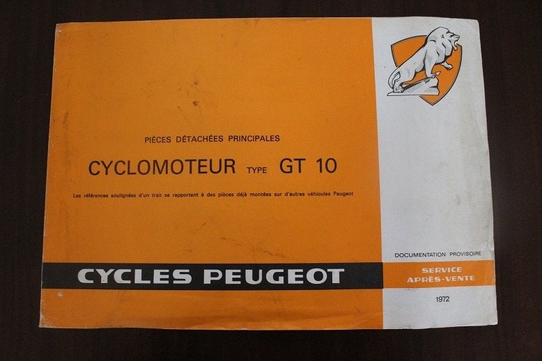 Peugeot GT10 1972 pieces detachees, Ophalen of Verzenden, Gebruikt