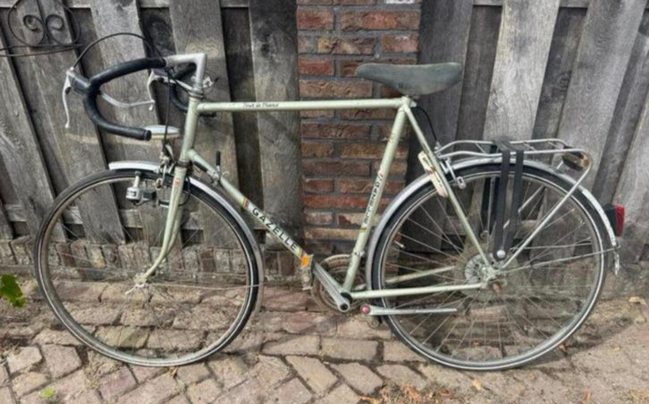 Vintage race fiets Gazelle, Ophalen, Gebruikt, Gazelle, 10 tot 15 versnellingen