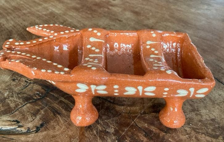 terracotta varkensvormige worst rooster sausage burner, Ophalen of Verzenden