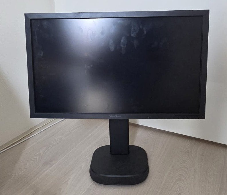 ViewSonic 24 inch monitor in hoogte verstelbaar, Gebruikt, Full HD, HDMI, ViewSonic