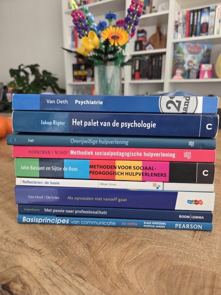 Studieboeken Psychologie / Social Work / Orthopedagogiek, Diverse auteurs, Zo goed als nieuw, Alpha, HBO