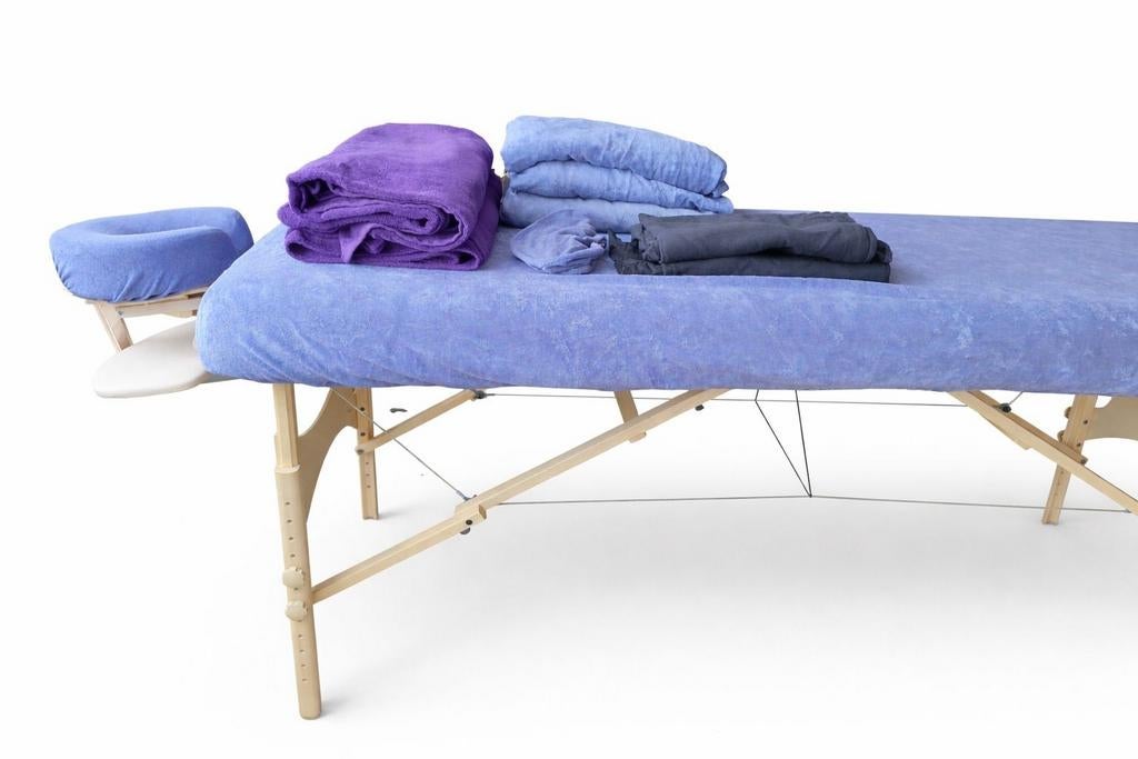 Massagetafel in topconditie incl. opbergtas en benodigdheden, Ophalen, Zo goed als nieuw, Massagetafel