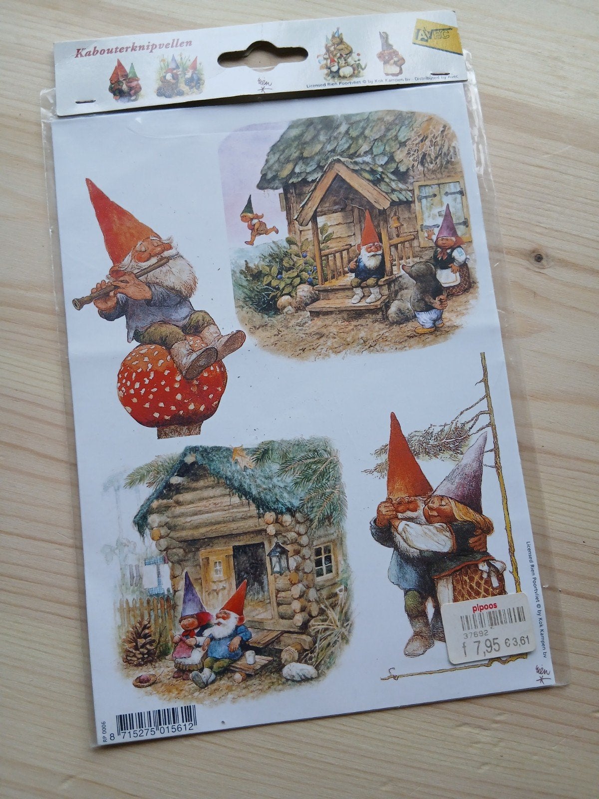 Kabouterknipvellen - Nostalgische Kabouter Plaatjes, Ophalen of Verzenden, Meerdere plaatjes