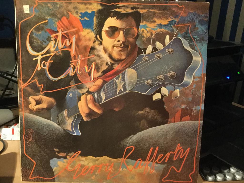 Gerry Rafferty-City to city. Vinyl top Lap., Ophalen of Verzenden, Gebruikt, 12 inch