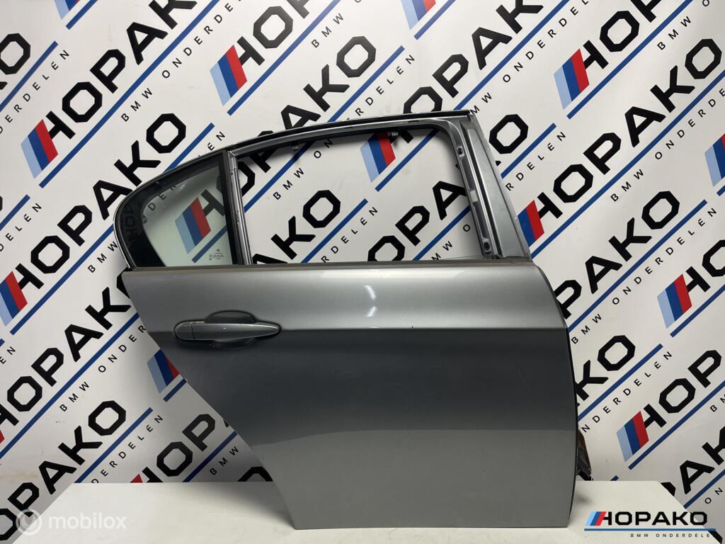 BMW 3 serie E90 sedan | achterdeur rechts | Spacegrau A52, Auto-onderdelen, Carrosserie en Plaatwerk, Deur, Achter, Rechts, Gebruikt