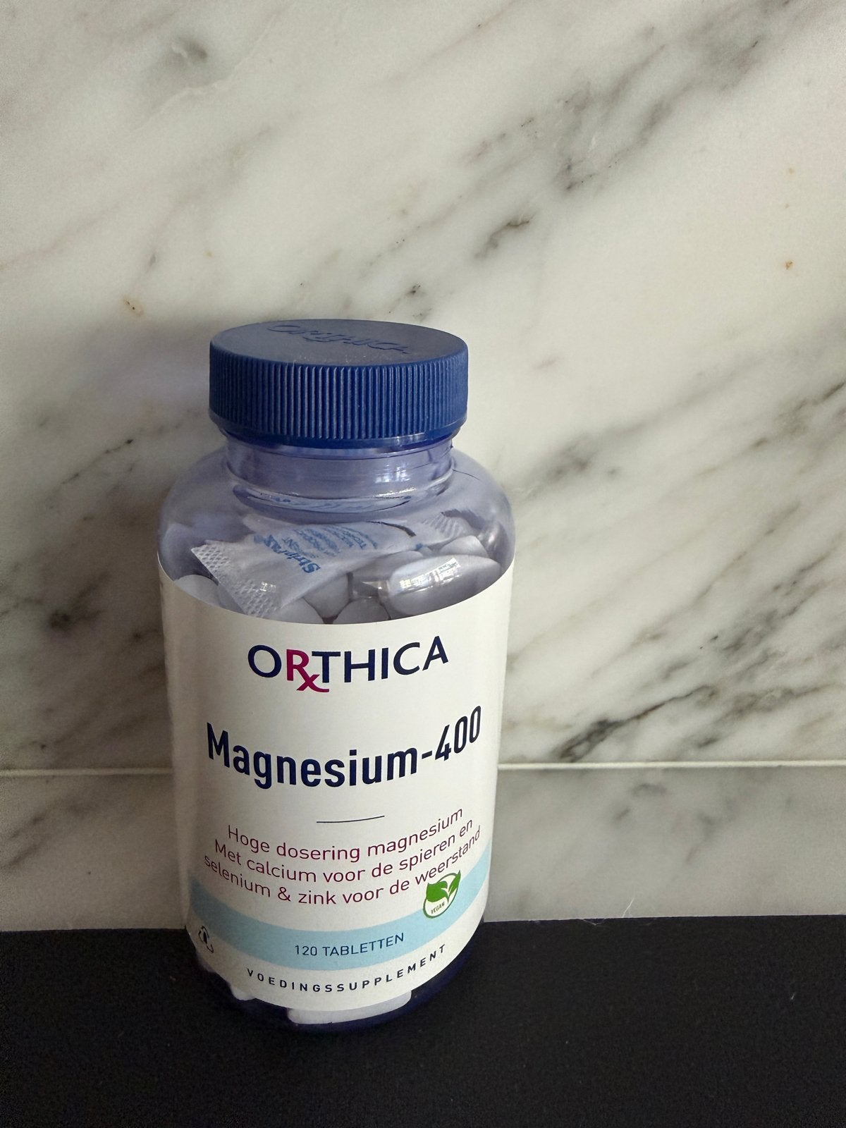 Orthica Magnesium-400 - 120 tabletten, Sport en Fitness, Gezondheidsproducten en Wellness, Ophalen of Verzenden, Nieuw, Poeder of Drank