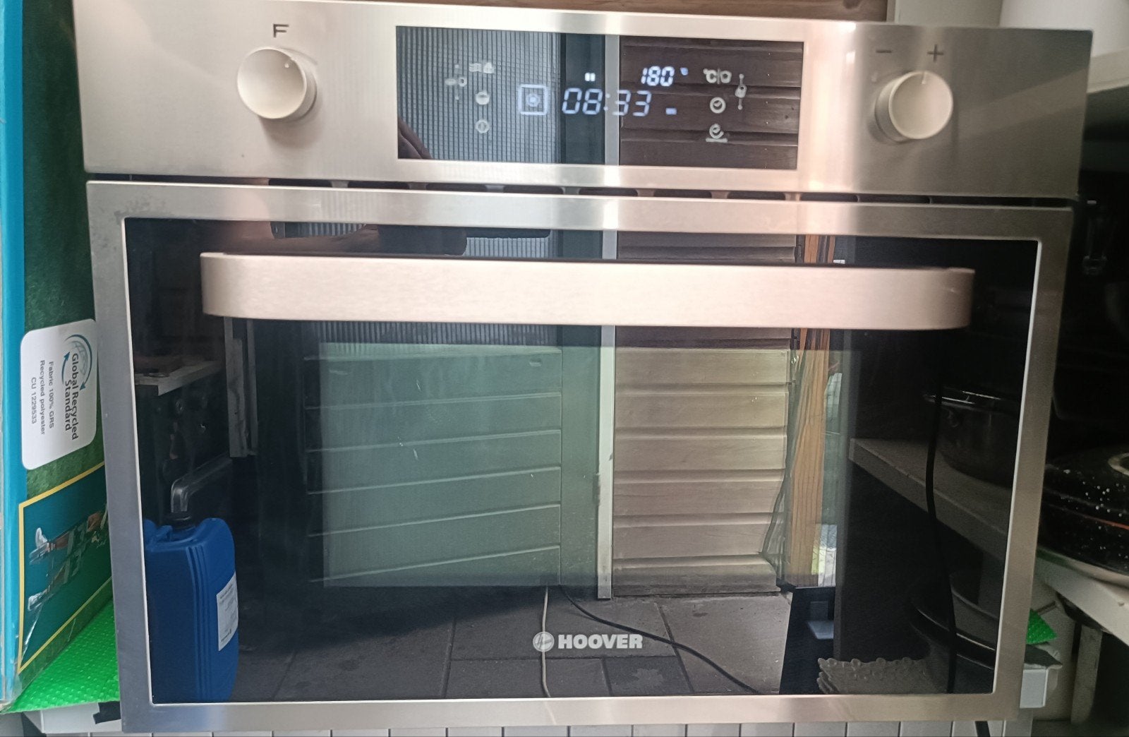 Hoover Etna inbouw oven, Ophalen, 60 cm of meer, Inbouw, Magnetronfunctie