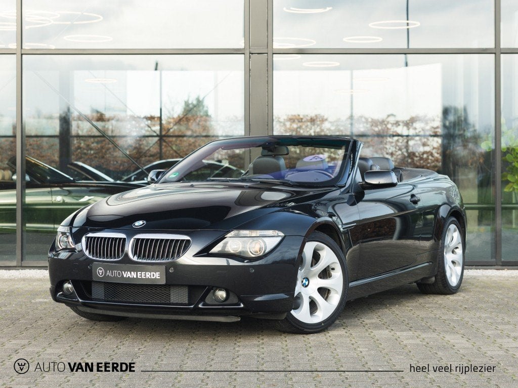 Bmw 6-SERIE 645ci S Cabrio Aut. - alle opties, twee eig., Auto's, Automaat, Achterwielaandrijving, Gebruikt, 8 cilinders