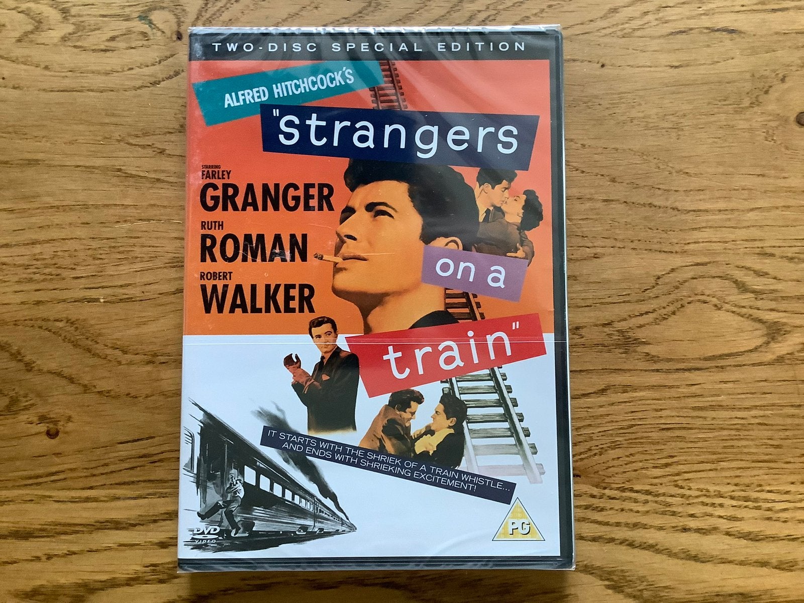 Strangers on a Train, Hitchcock, Farley Granger, in seal., Ophalen of Verzenden, Nieuw in verpakking
