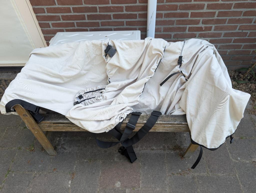 Boett eczeemdeken nieuw!! Maat 4 / 135, Dieren en Toebehoren, Paarden en Pony's | Dekens en Dekjes, Overige merken, Cob (M), Vliegendeken