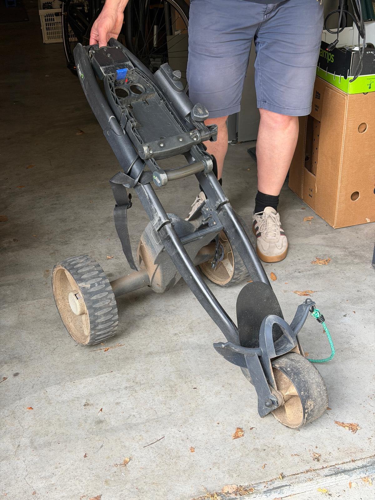 Gokart elektrische golftrolley, Ophalen, Zo goed als nieuw, Overige merken