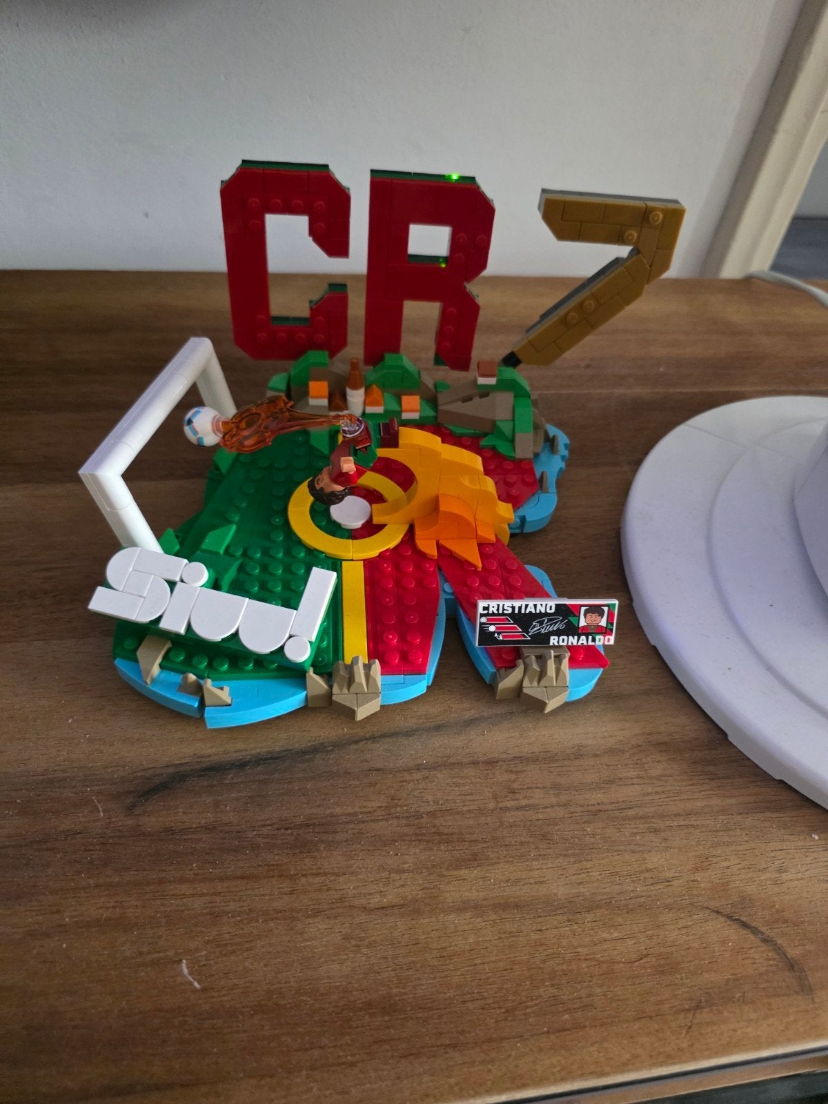 Lego Cristiano Ronaldo CR7 in elkaar gezet, Ophalen, Gebruikt, Overige merken