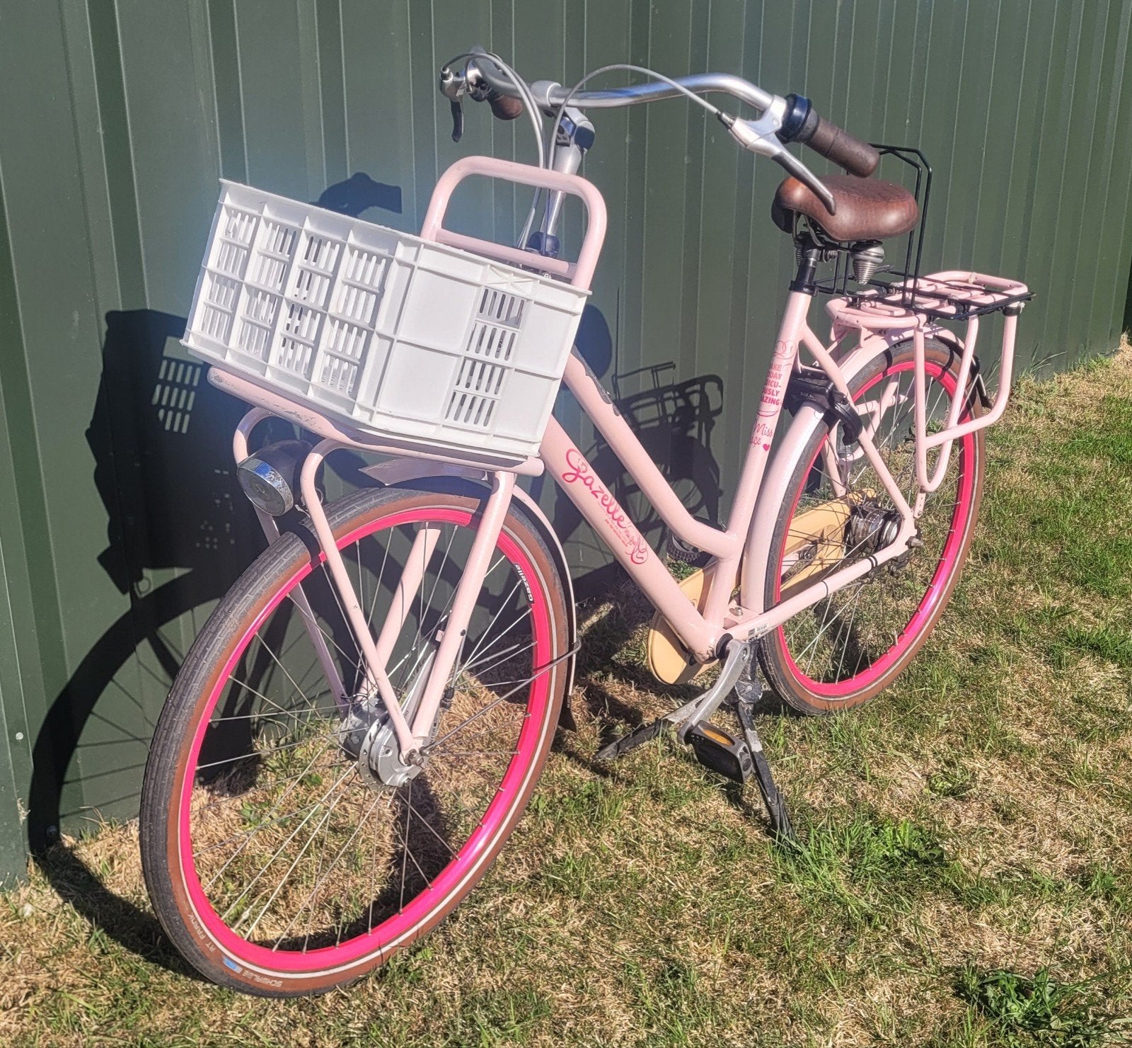 Gazelle Miss Grace Transportfiets D59 - 7 versnellingen, Ophalen, Gebruikt, Versnellingen, 56 cm of meer