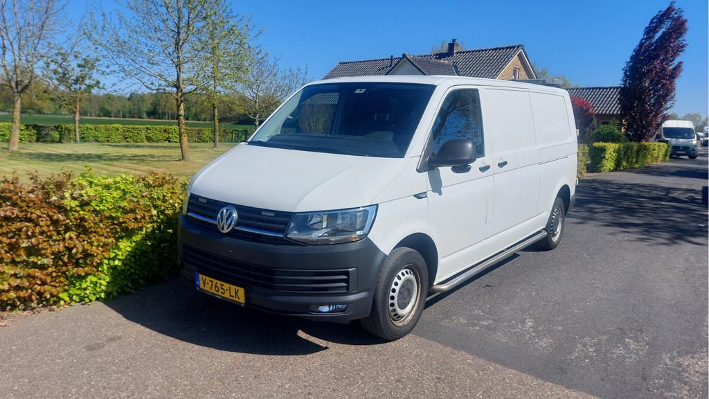 Volkswagen Transporter 2.0 TDI L2H1 Highline AIRCO/DSG BJ 20, Stof, Gebruikt, Euro 6, 150 pk