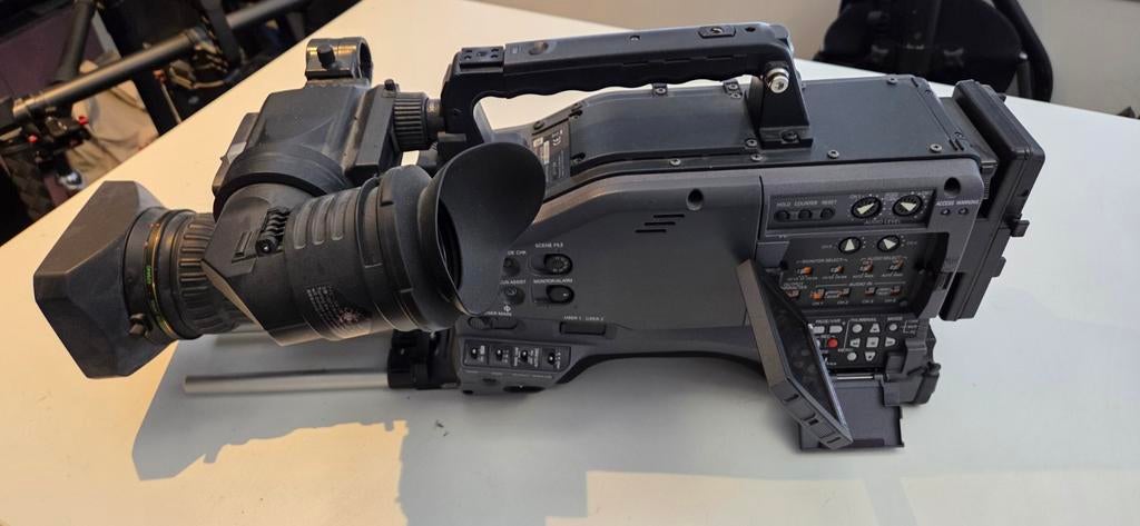 Panasonic ag-hpx500e incl fujinon xa17x7.6 servo lens, Ophalen, Audio